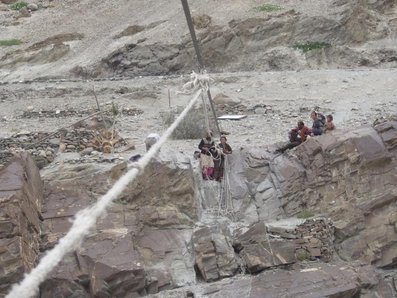 View from the box in the middle of the Zanskar.